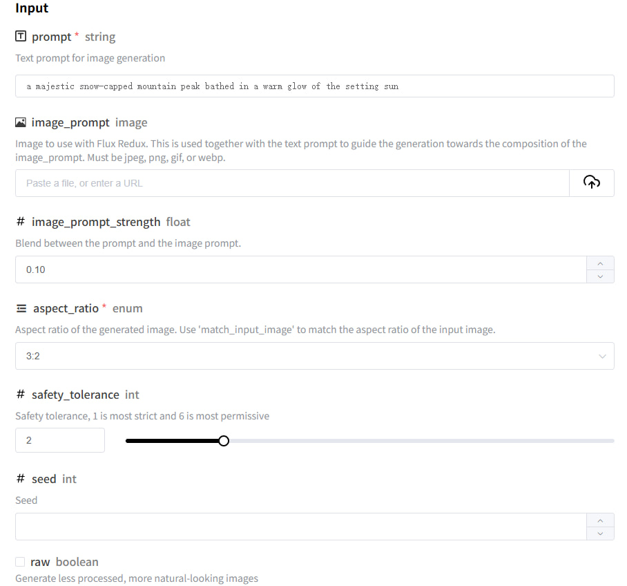 Write a Prompt & Fine-Tune Settings